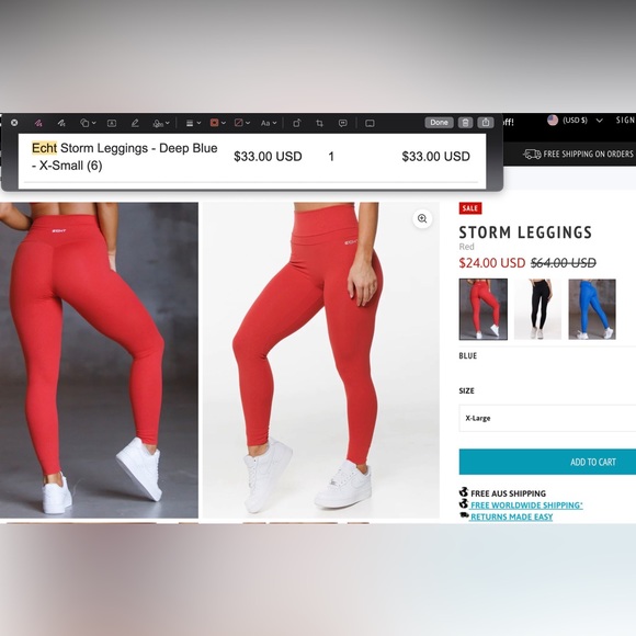 Echt Legging, Super soft buttery~ - Picture 4 of 4